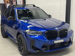 2022 BMW X3 M Competition F97 LCI 4X4 On Demand M Marina Bay Blue