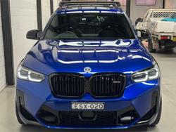 2022 BMW X3 M Competition F97 LCI 4X4 On Demand M Marina Bay Blue