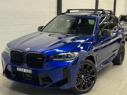 2022 BMW X3 M Competition F97 LCI 4X4 On Demand M Marina Bay Blue