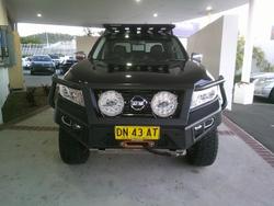 2016 Nissan Navara ST D23 Series 2 4X4 Dual Range Cosmic Black