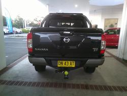 2016 Nissan Navara ST D23 Series 2 4X4 Dual Range Cosmic Black