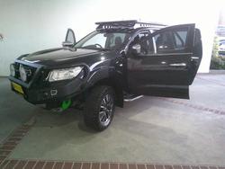 2016 Nissan Navara ST D23 Series 2 4X4 Dual Range Cosmic Black