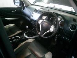 2016 Nissan Navara ST D23 Series 2 4X4 Dual Range Cosmic Black