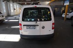 2012 Volkswagen Caddy TDI250 2KN MY12 Candy White