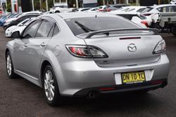 2012 Mazda 6 Touring GH Series 2 MY12 Sunlight Silver