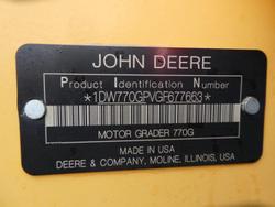 2017 John Deere 770Gp YELLOW