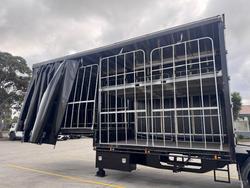 2022 Tiger St3 Lead A 12 Pallet Drop Deck Mezzanine Rear Doors Black