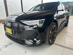 2022 Audi e-tron S GE MY22 Four Wheel Drive Mythos Black
