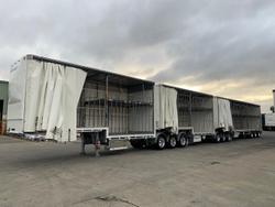 2022 Vawdrey 46 Pallet B Triple Drop Deck Mezzanine R/T