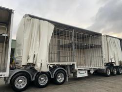 2022 Vawdrey 46 Pallet B Triple Drop Deck Mezzanine R/T