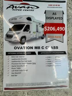 2025 Avan Ovation