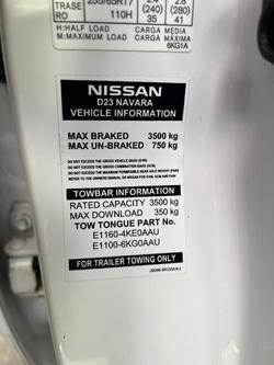 2021 Nissan Navara SL D23 MY21 4x2 Solid White