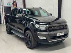 2017 Ford Ranger Wildtrak PX MkII 4X4 Dual Range Shadow Black