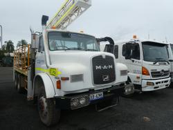 1985 MAN Drill Rig WHITE