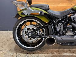 2022 Harley-davidson FXBRS BREAKOUT (114) MINERAL GREEN DENIM