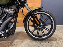 2022 Harley-davidson FXBRS BREAKOUT (114) MINERAL GREEN DENIM