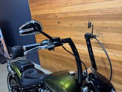2022 Harley-davidson FXBRS BREAKOUT (114) MINERAL GREEN DENIM