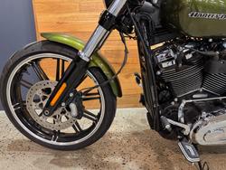2022 Harley-davidson FXBRS BREAKOUT (114) MINERAL GREEN DENIM