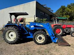 2000 New Holland Tt75 Blue