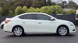 2013 Nissan Pulsar Ti B17 Diamond White