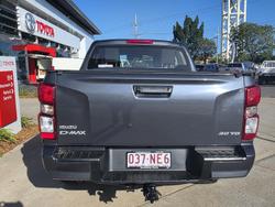 2023 Isuzu D-MAX SX MY23 4X4 Dual Range Obsidian Grey
