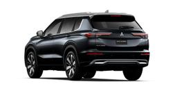 2025 Mitsubishi Outlander Exceed Tourer ZM MY25 AWD Black Diamond with Sterling Silver Roof