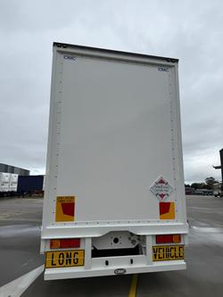 2025 CIMC 34 Pallet Drop Deck Mezz Curtainsider B Double