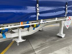 2025 CIMC 34 Pallet Drop Deck Mezz Curtainsider B Double