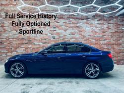 2015 BMW 3 Series 330i Sport Line F30 LCI Blue