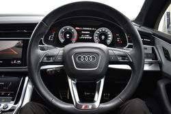 2021 Audi Q7 50 TDI S line 4M MY21 Four Wheel Drive Glacier White