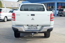 2017 Mitsubishi Triton GLX+ MQ MY18 4X4 Dual Range White