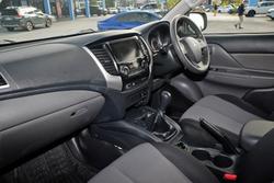 2017 Mitsubishi Triton GLX+ MQ MY18 4X4 Dual Range White