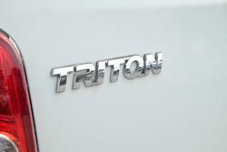 2017 Mitsubishi Triton GLX+ MQ MY18 4X4 Dual Range White