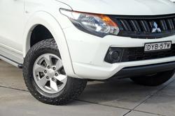 2017 Mitsubishi Triton GLX+ MQ MY18 4X4 Dual Range White