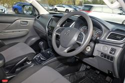 2017 Mitsubishi Triton GLX+ MQ MY18 4X4 Dual Range White