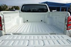 2017 Mitsubishi Triton GLX+ MQ MY18 4X4 Dual Range White