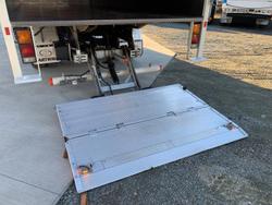2021 Fuso Fighter 1224 Pantech With Tuckaway Tailgate Loader In Stock Now! White