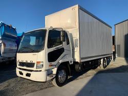 2021 Fuso Fighter 1224 Pantech With Tuckaway Tailgate Loader In Stock Now! White