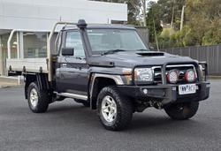 2022 Toyota Landcruiser GXL VDJ79R 4X4 Dual Range Graphite