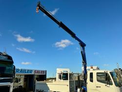 2016 Fuso Fk600 Ftd Tipper Crane Pm Only43 Hours $82000+Gst WHITE