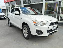 2013 Mitsubishi ASX XB MY13 White