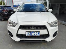 2013 Mitsubishi ASX XB MY13 White