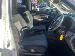 2018 Mitsubishi Triton GLX MQ MY18 4X4 Dual Range White