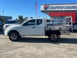 2018 Mitsubishi Triton GLX MQ MY18 4X4 Dual Range White
