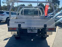 2018 Mitsubishi Triton GLX MQ MY18 4X4 Dual Range White