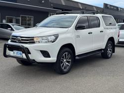 2018 Toyota Hilux SR GUN126R 4X4 Dual Range Glacier White