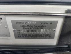 2007 Mazda
BT-50 DX
