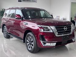 2025 Nissan Patrol Ti-L Y62 MY25 4X4 Dual Range Desert Red