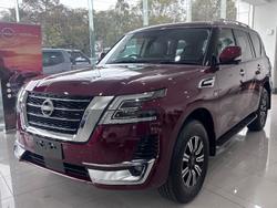 2025 Nissan Patrol Ti-L Y62 MY25 4X4 Dual Range Desert Red