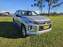 2023 Mitsubishi Triton GLX+ MR MY23 4X4 Dual Range Sterling Silver